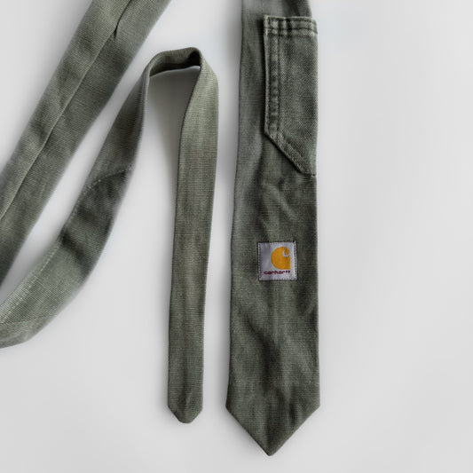 Reworked Carhartt Tie - Green