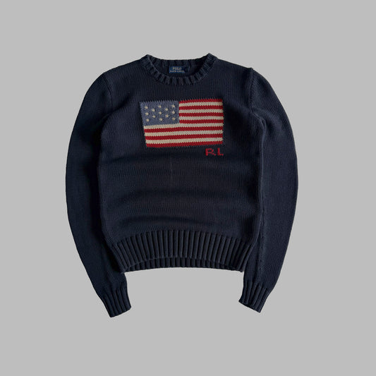 Polo Ralph Lauren Classic Flag Knit - S