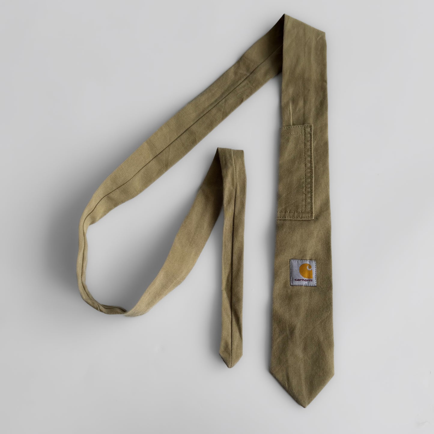Reworked Carhartt Tie - Beige