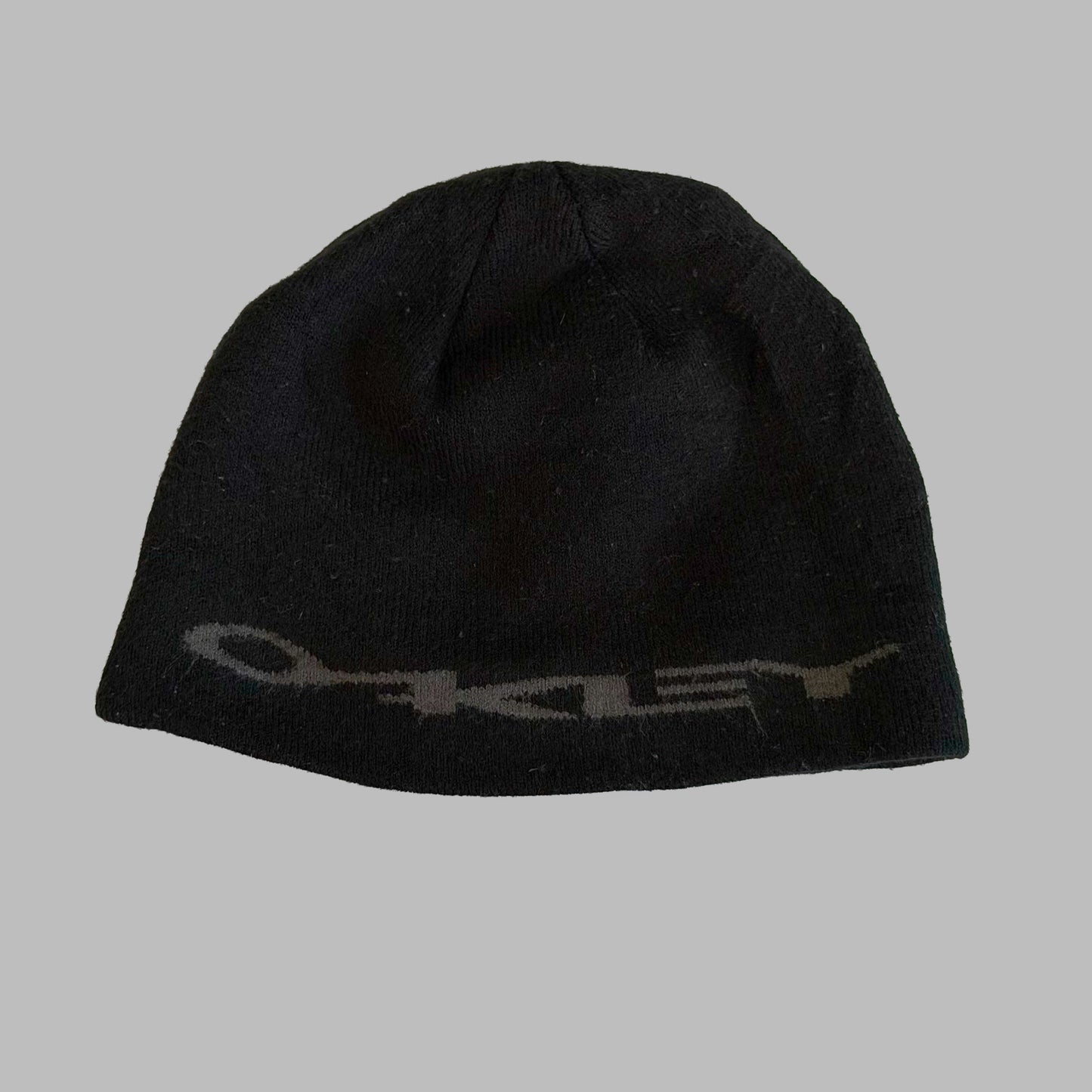 Y2K Oakley Spell Out Beanie