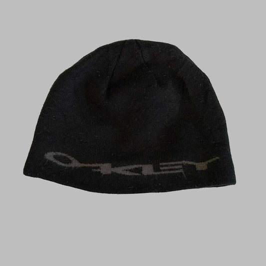 Y2K Oakley Spell Out Beanie
