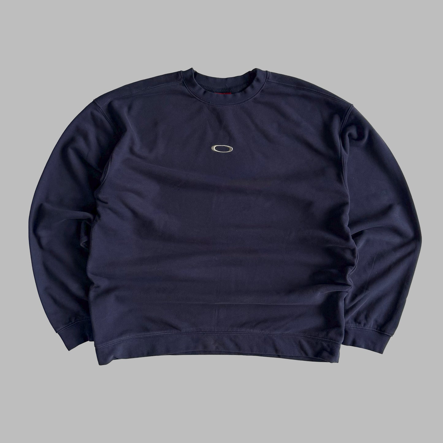 Y2K Oakley Ellipse Lightweight Sweatshirt - M