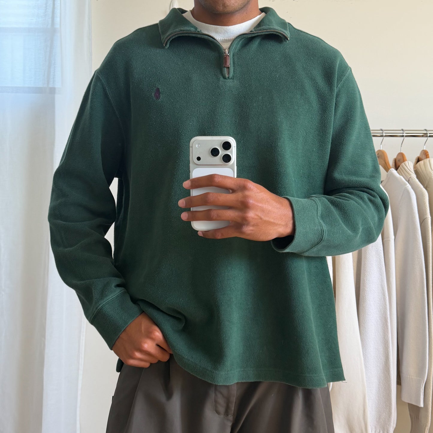 90s Ralph Lauren Quarter Zip -  XL