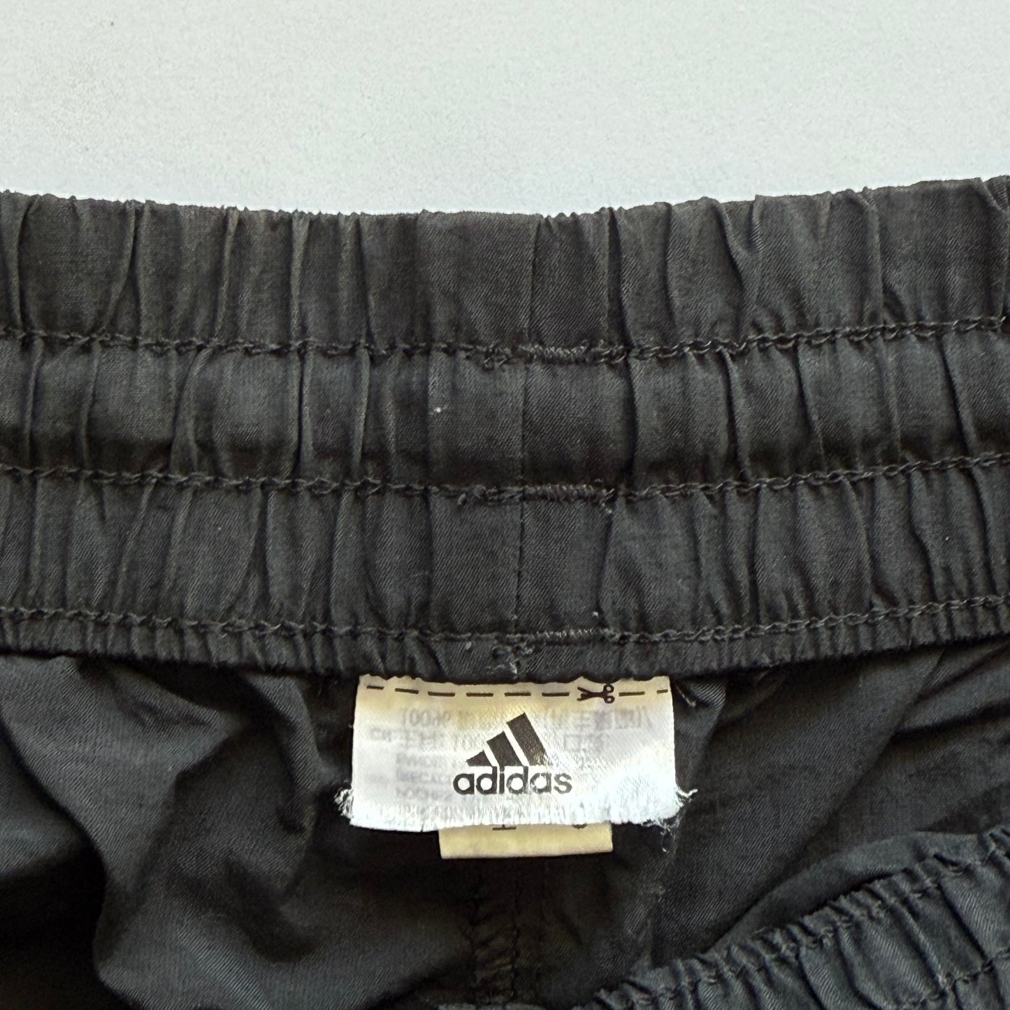 Adidas Nylon Track Shorts - Large