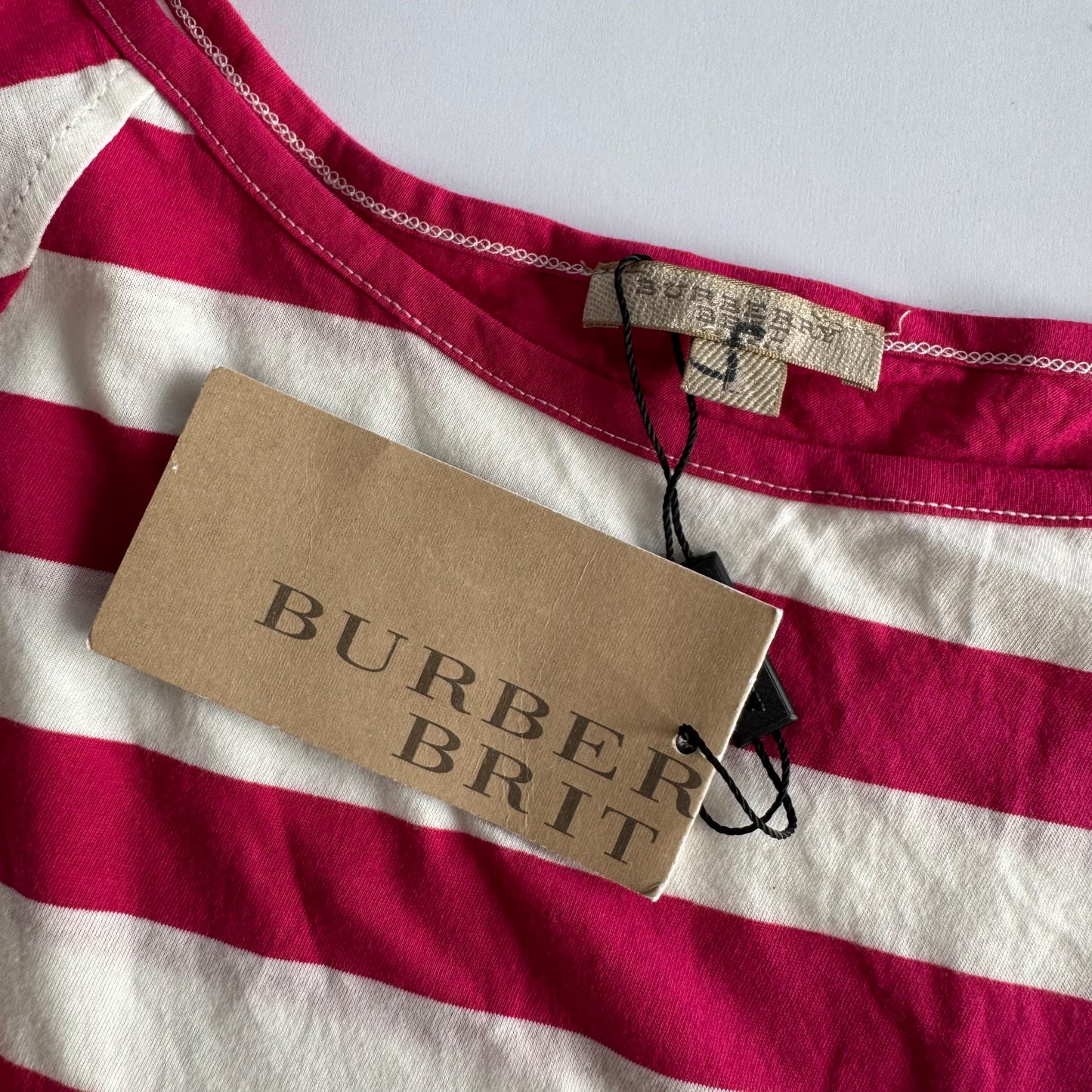Burberry Off the Shoulder Top - Large