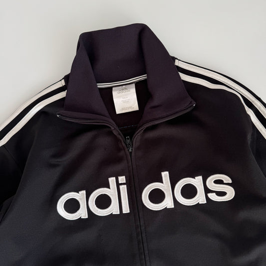 Adidas Three Stripe Track Jacket - Medium