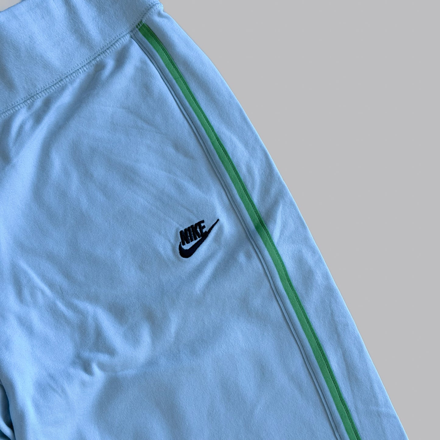 Y2K Nike Striped Wide Leg Track Pants - M