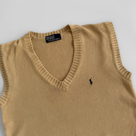 Ralph Lauren Heavy Knit Vest - Medium