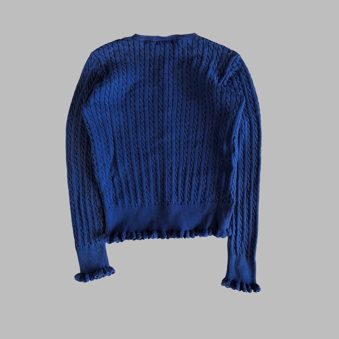 Ralph Lauren Cable Knit Cardigan - Medium