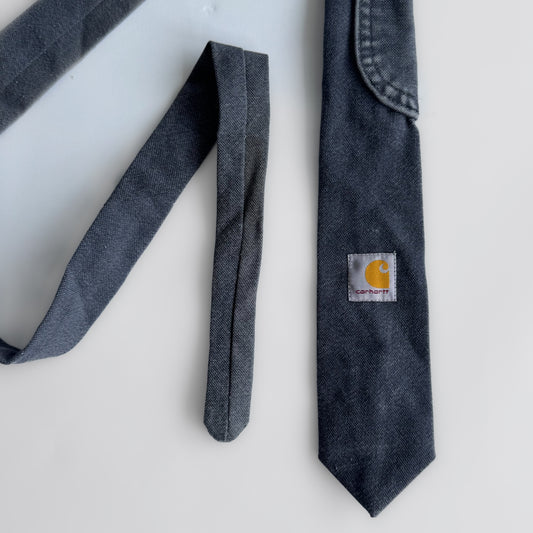 Reworked Carhartt Tie - Navy