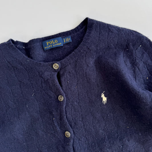 Ralph Lauren Cable Knit Cardigan - Small