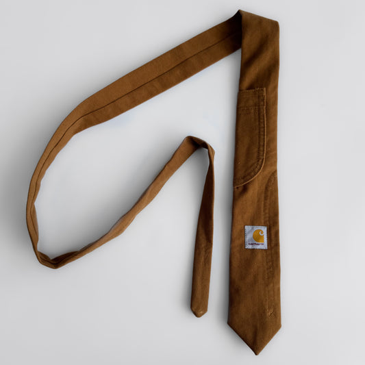 Reworked Carhartt Tie - Tan