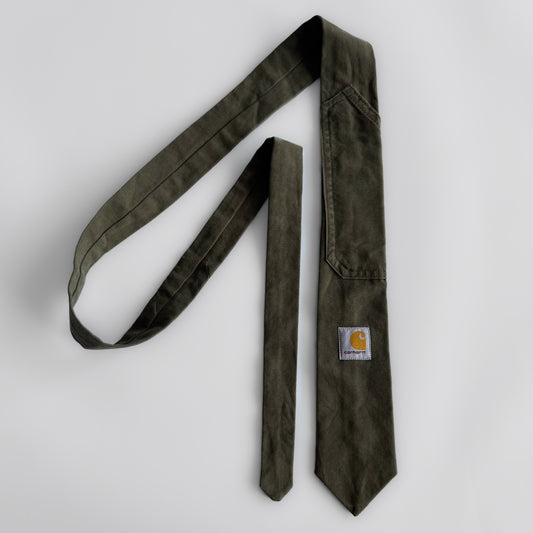 Reworked Carhartt Tie - Green