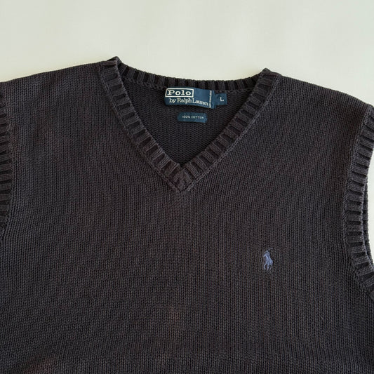 Ralph Lauren Knitted Vest - Large