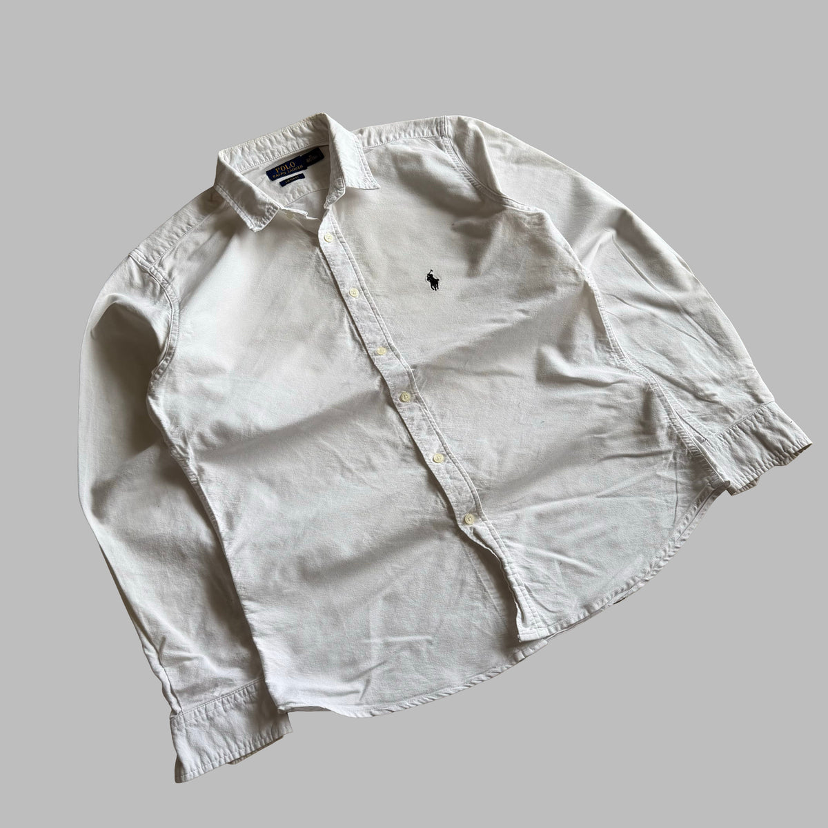 Polo Ralph Lauren Cotton Button Up Shirt - L