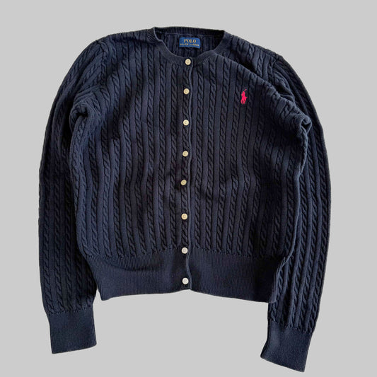 Ralph Lauren Cable Knit Cardigan - Small