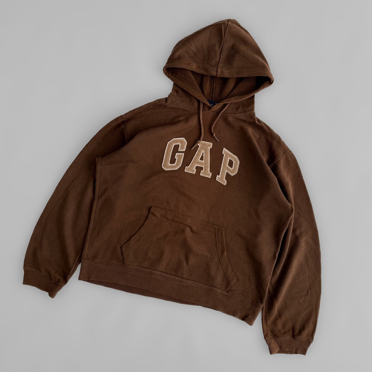 Brown Gap Hoodie - Small