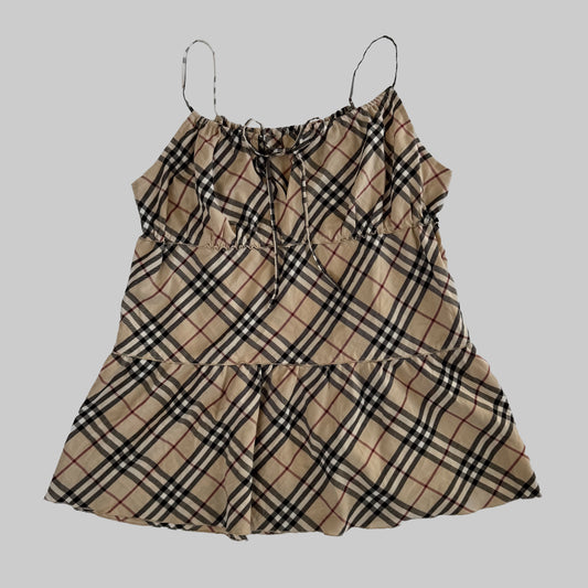 Burberry Nova Check Cami - Small