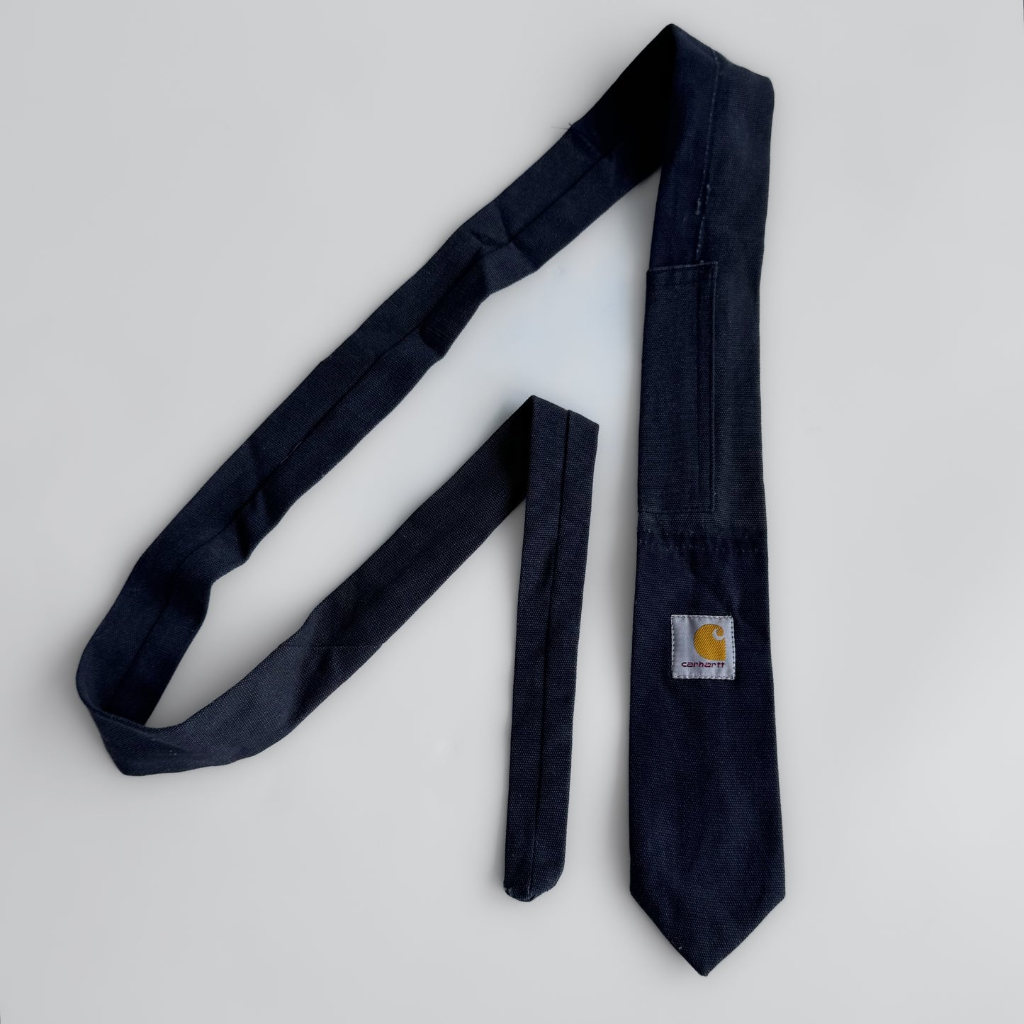 Reworked Carhartt Tie - Navy