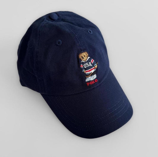 Polo Hockey Bear Cap
