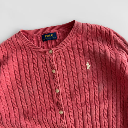 Ralph Lauren Cable Knit Cardigan - Medium