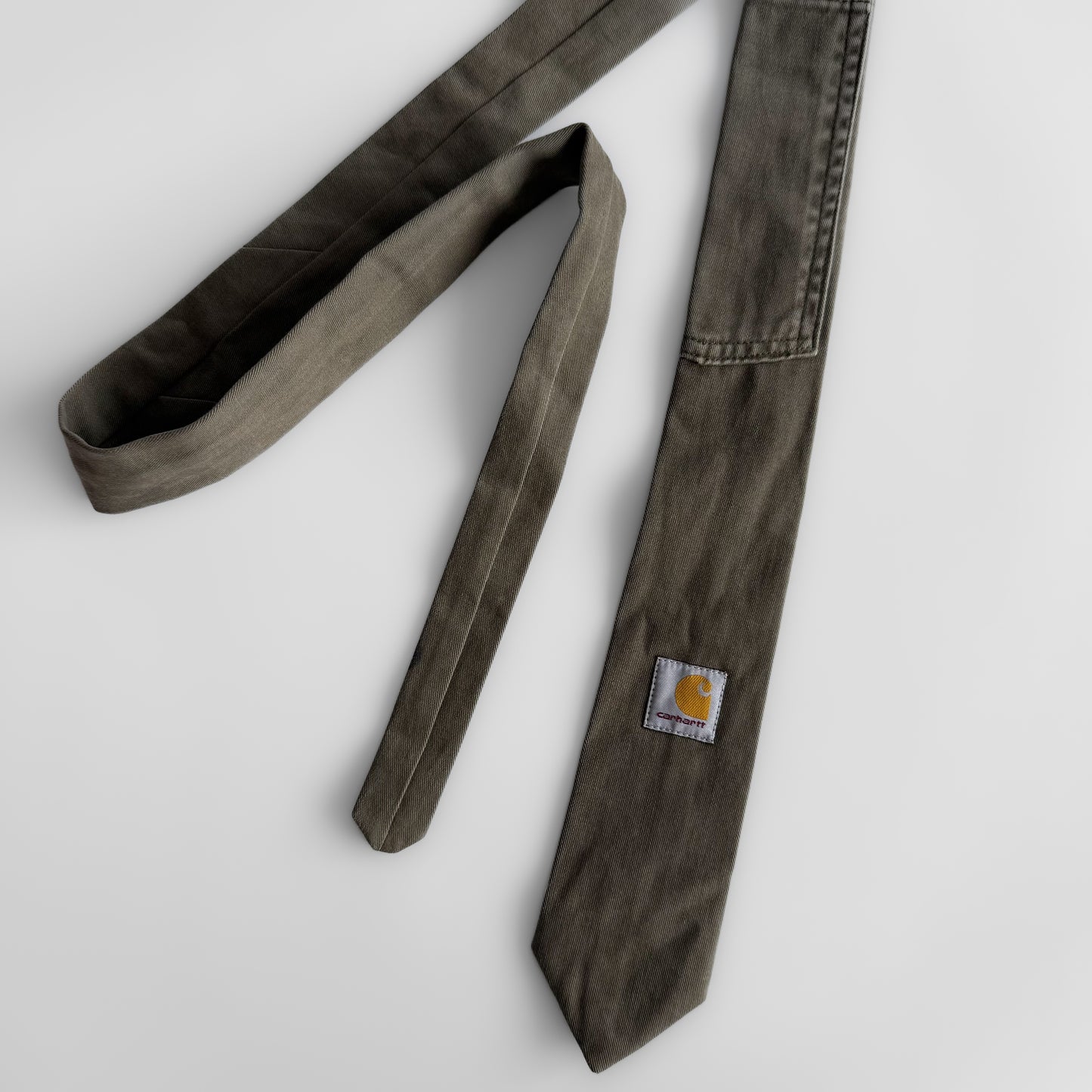 Reworked Carhartt Tie - Brown