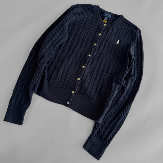 Ralph Lauren Cable Knit Cardigan - Medium
