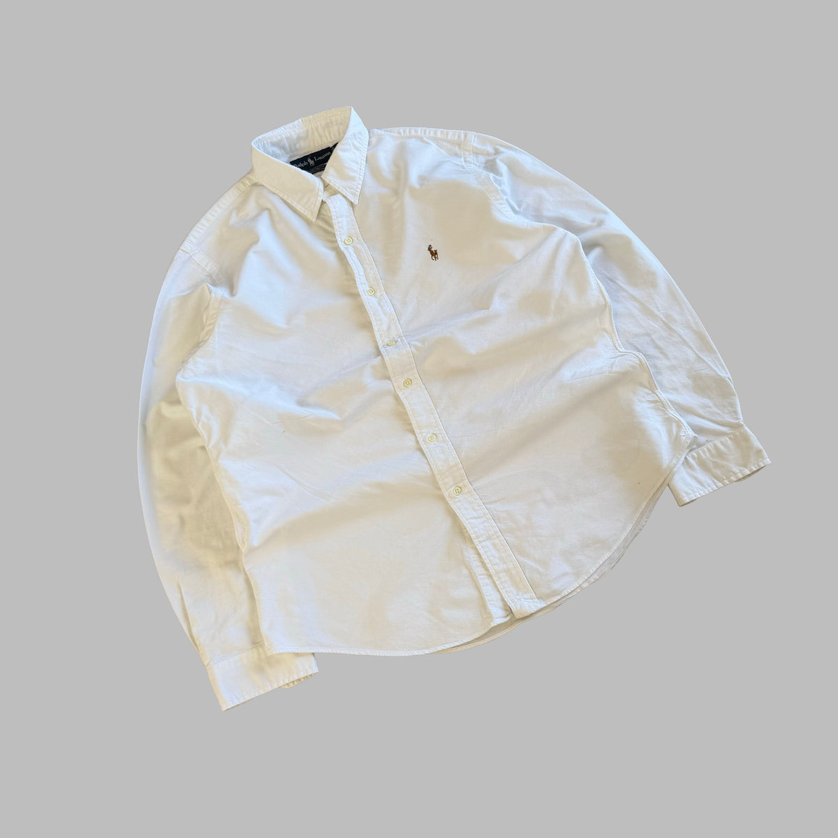 90s Polo Ralph Lauren Cotton Button Up Shirt - S