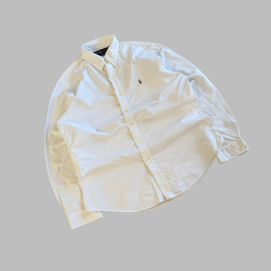 90s Polo Ralph Lauren Cotton Button Up Shirt - S