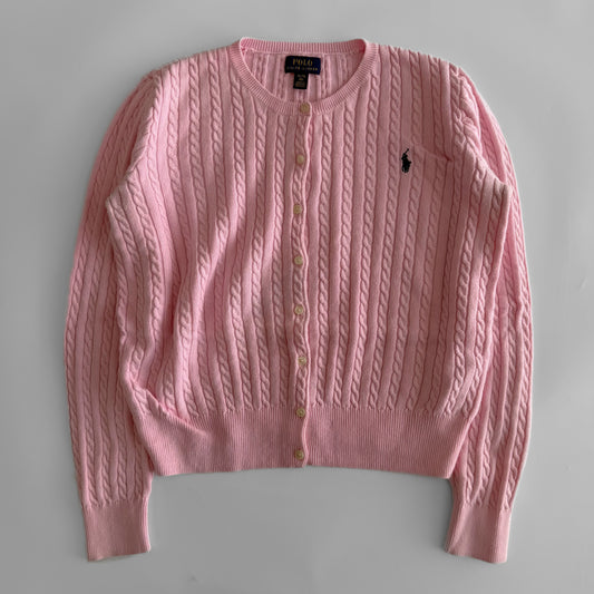 Ralph Lauren Cable Knit Cardigan - Medium