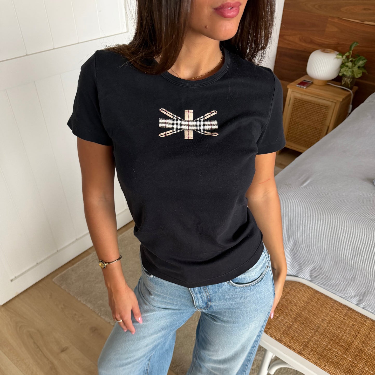 00s Burberry T-Shirt - Large
