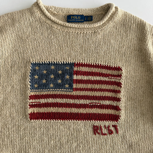 Ralph Lauren Flag Knit - Small