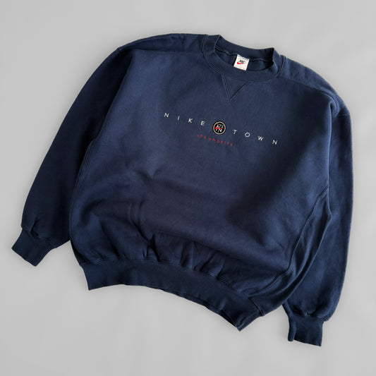 90s Nike Town Heavy Weight Sweatshirt - Medium