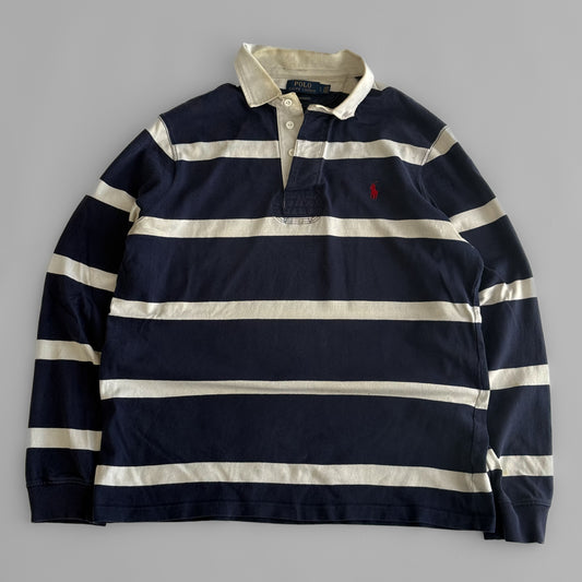 Ralph Lauren Striped Rugby Shirt - Large