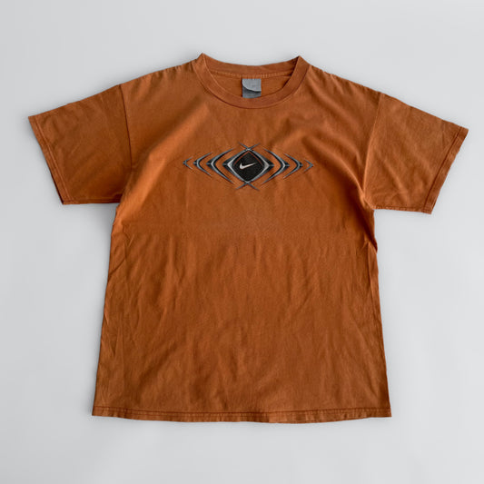 00s Nike Centre Swoosh T-Shirt - Large