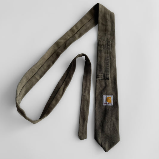 Reworked Carhartt Tie - Green