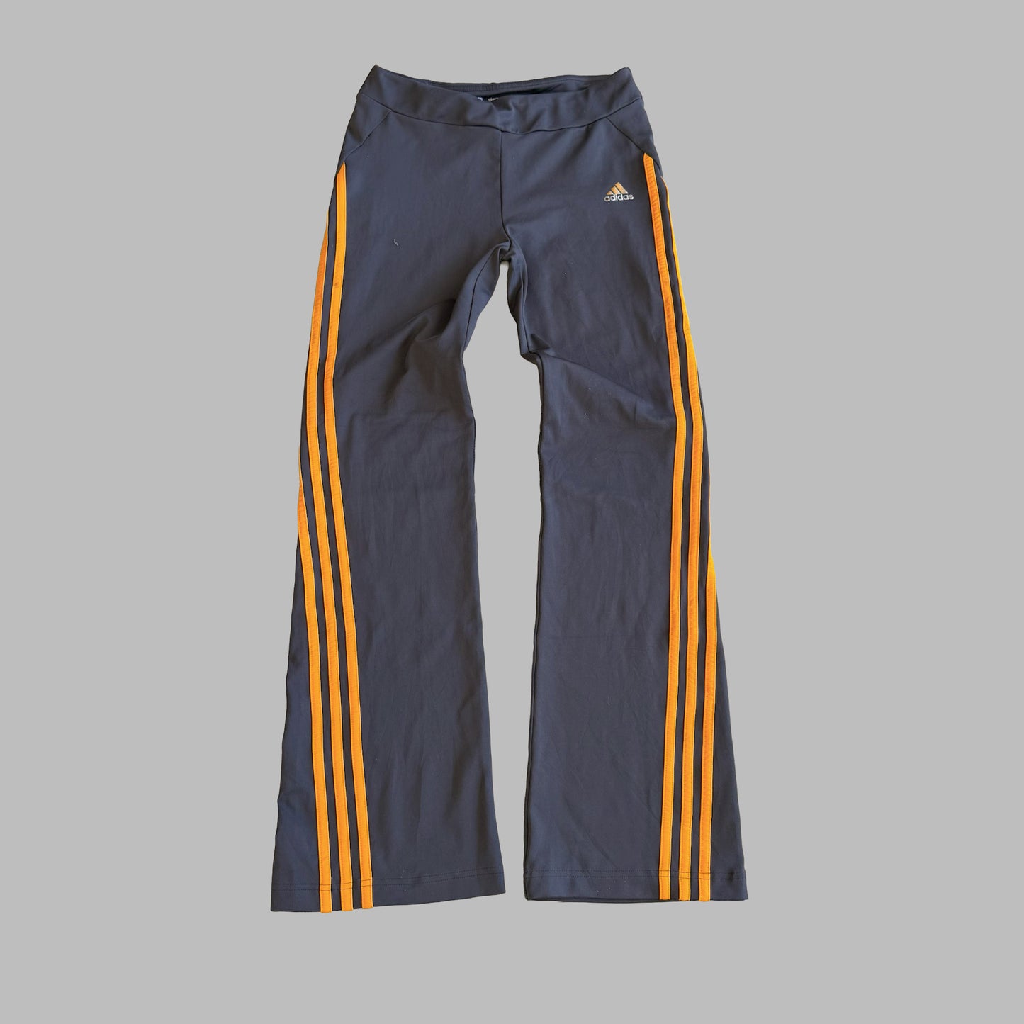 Y2K Adidas Three Stripe Activewear Pants - S