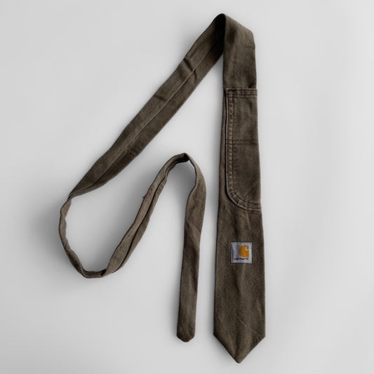 Reworked Carhartt Tie - Brown