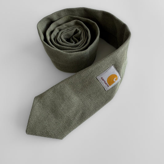 Reworked Carhartt Tie - Green