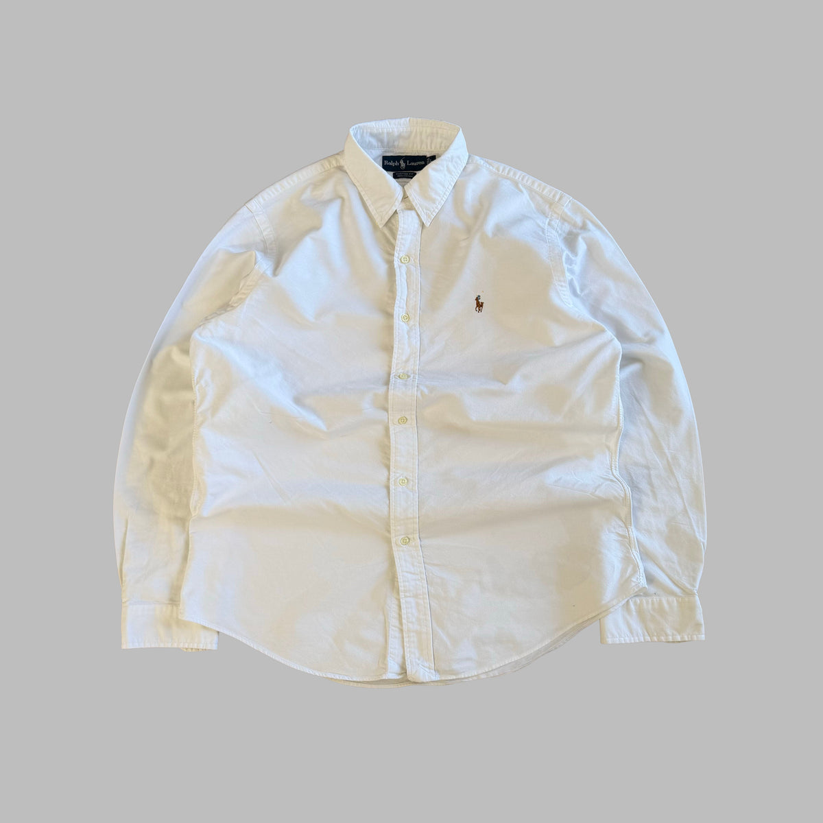 90s Polo Ralph Lauren Cotton Button Up Shirt - S