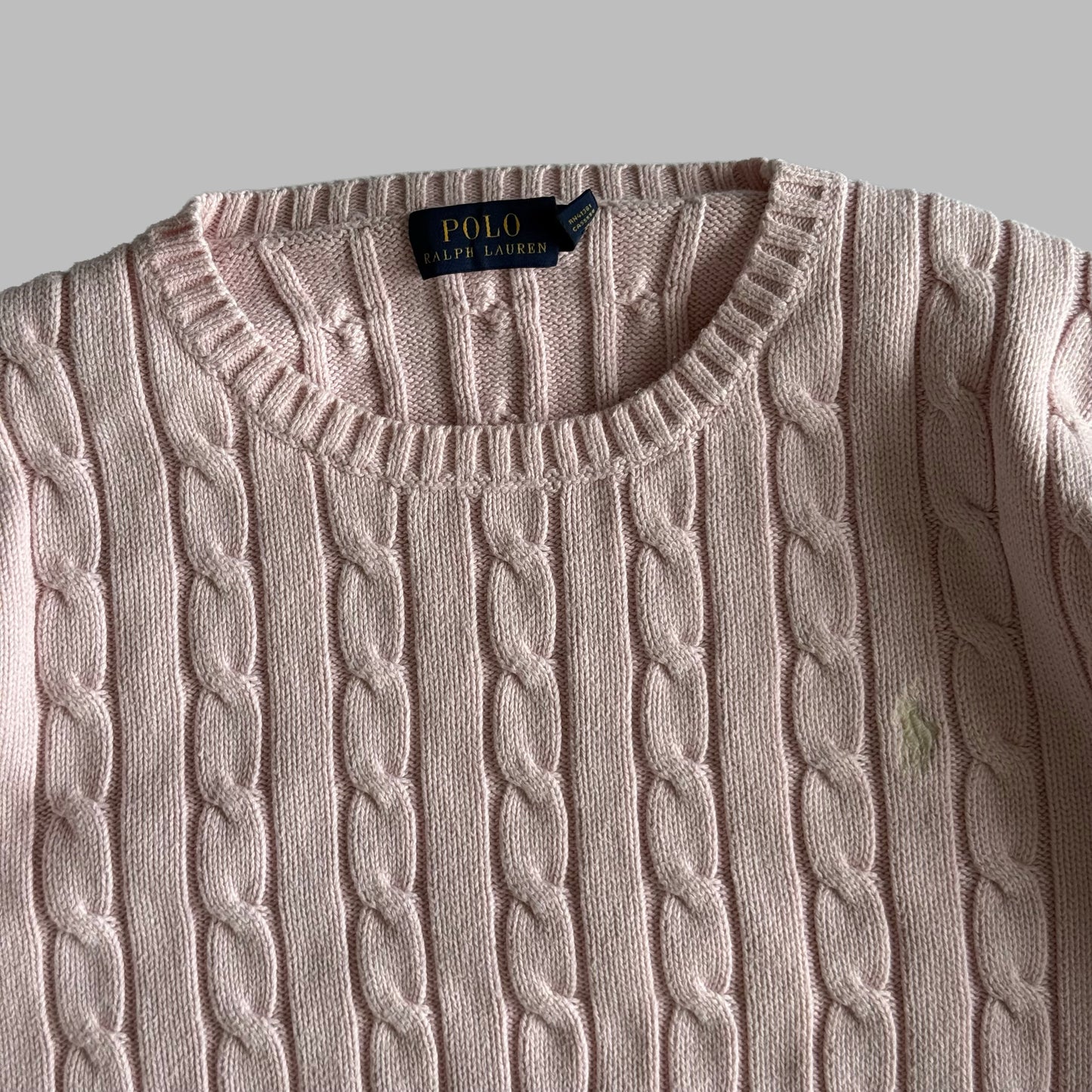 Ralph Lauren Cable Knit - Large