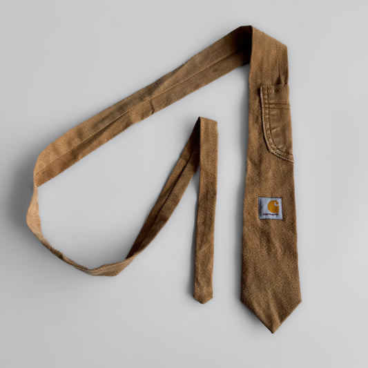 Reworked Carhartt Tie - Tan