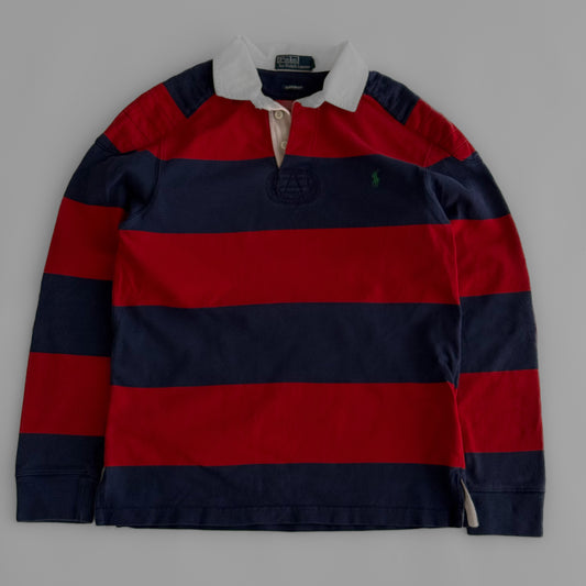 Ralph Lauren Striped Rugby Shirt - Medium