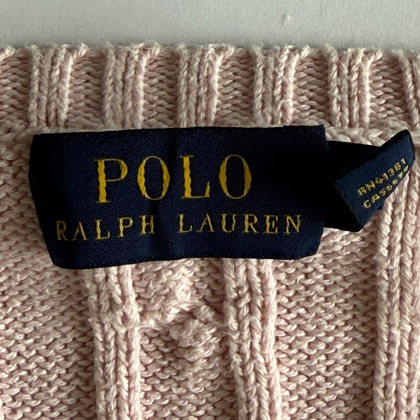 Ralph Lauren Cable Knit - Small