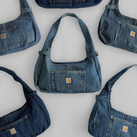 PRE-ORDER Reworked Carhartt Jackie - Blue Denim