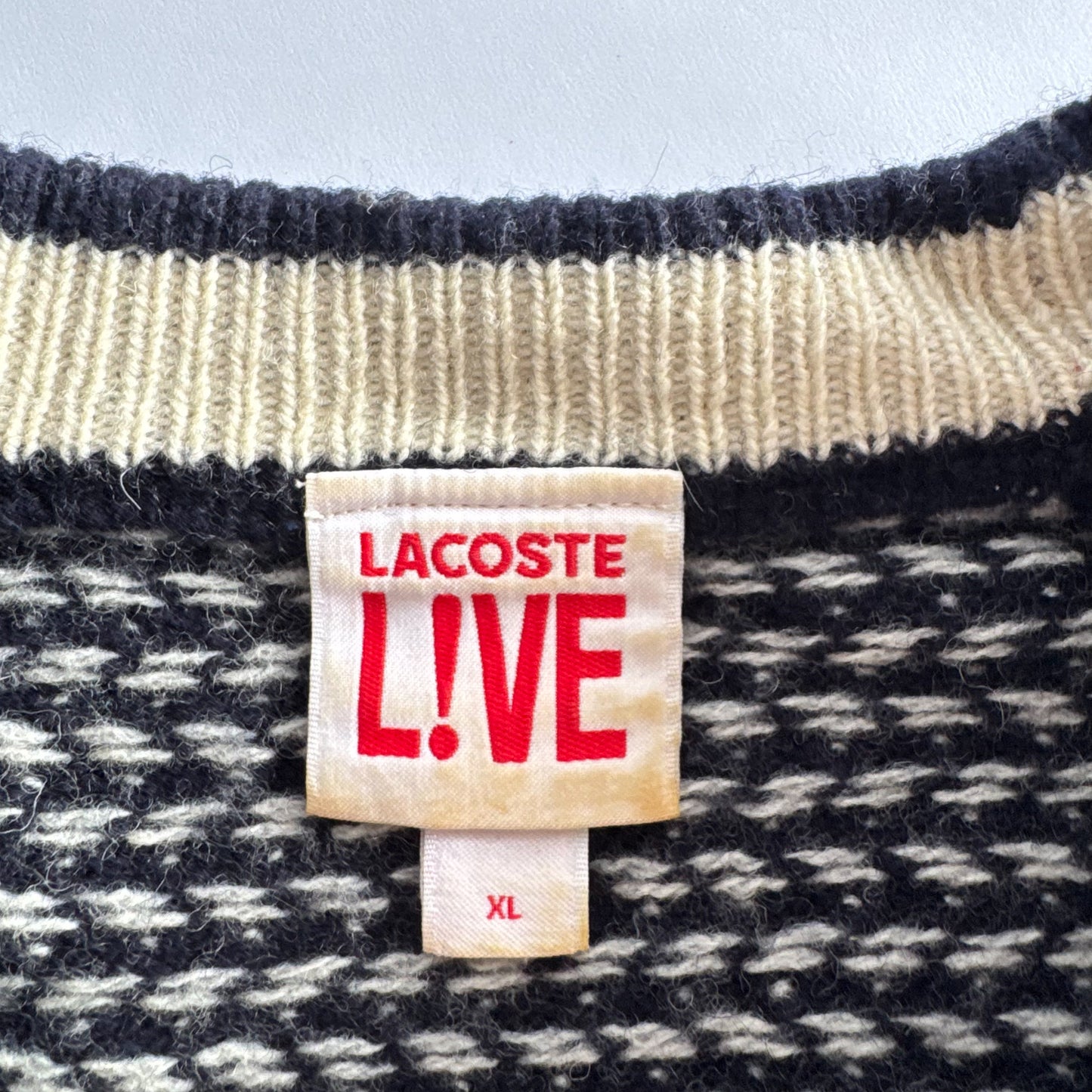 Lacoste Polka Dot Knit - XL