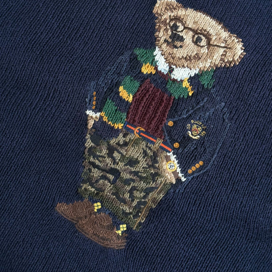 Ralph Lauren Bear Knit - Medium