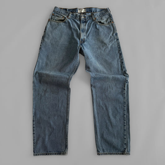 Levis 505 Straight Cut Jeans - 34 X 32
