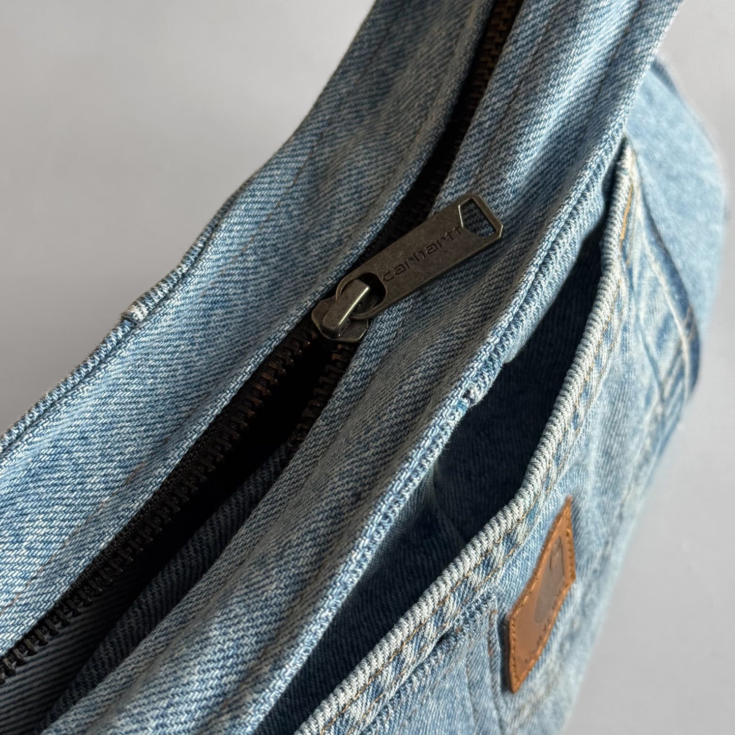 Reworked Carhartt Jackie - Blue Denim