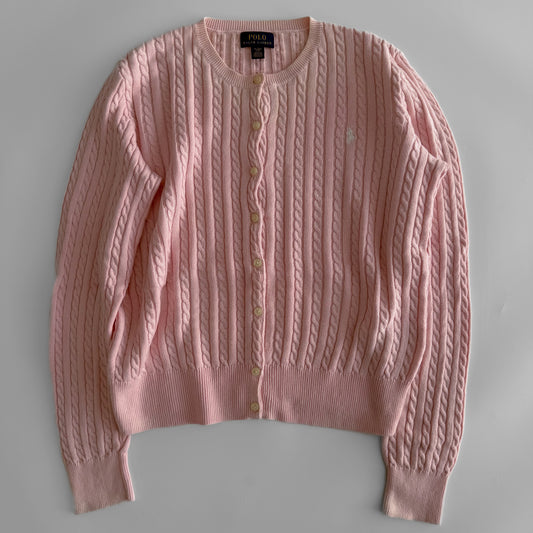 Ralph Lauren Cable Knit Cardigan - Medium